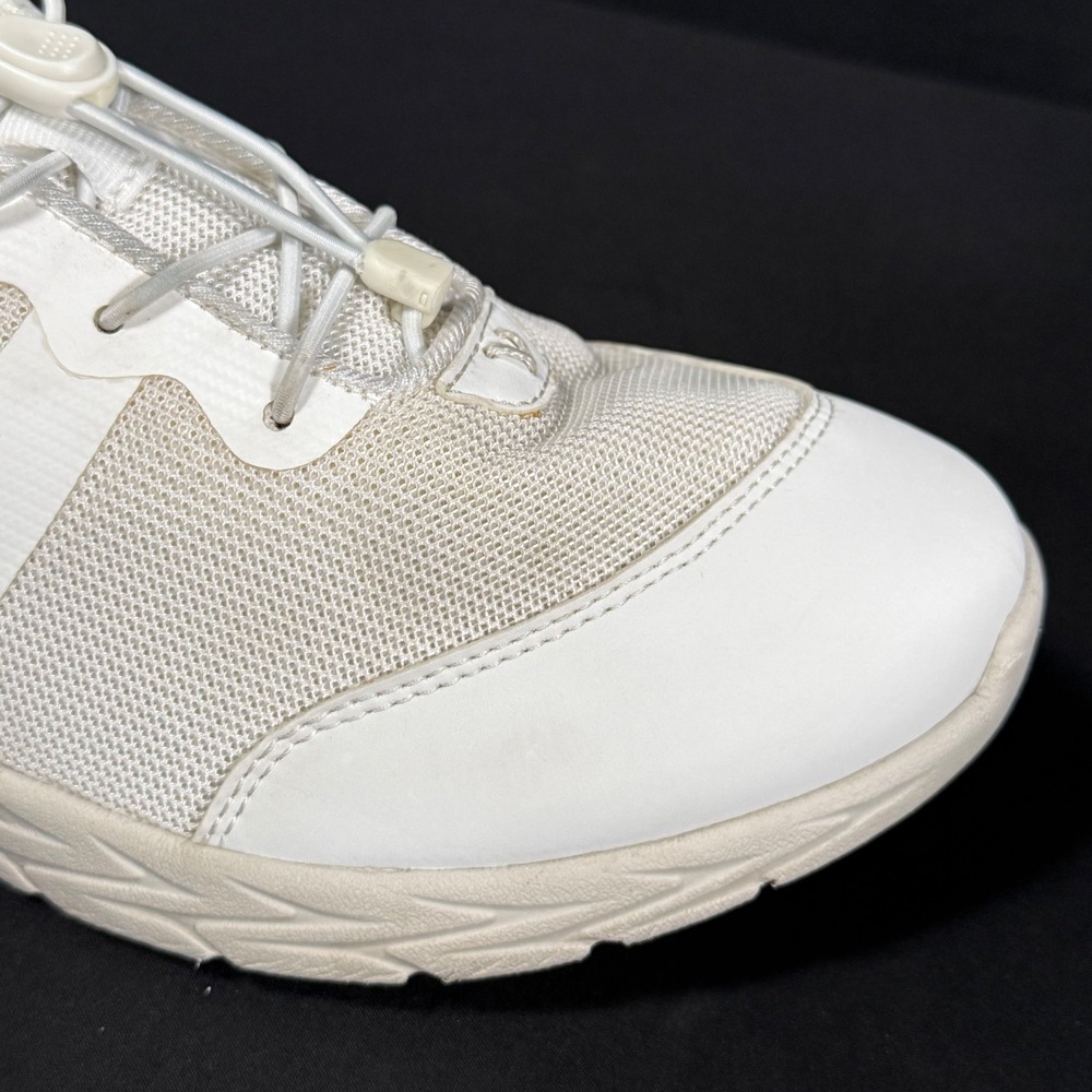 Vionic Norelle White Mesh Bungee Lace Walking Shoe Orthopedic Sneakers Women 9.5 - Picture 8 of 16